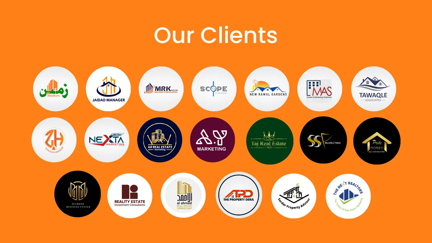 Selected real estate marketing clients and projects